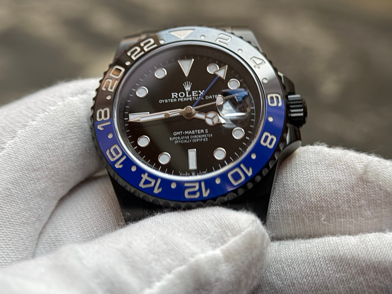 GMT-Master II 126710 BLNR Black/Blue Ceramic DLC DD3285 - Image 6