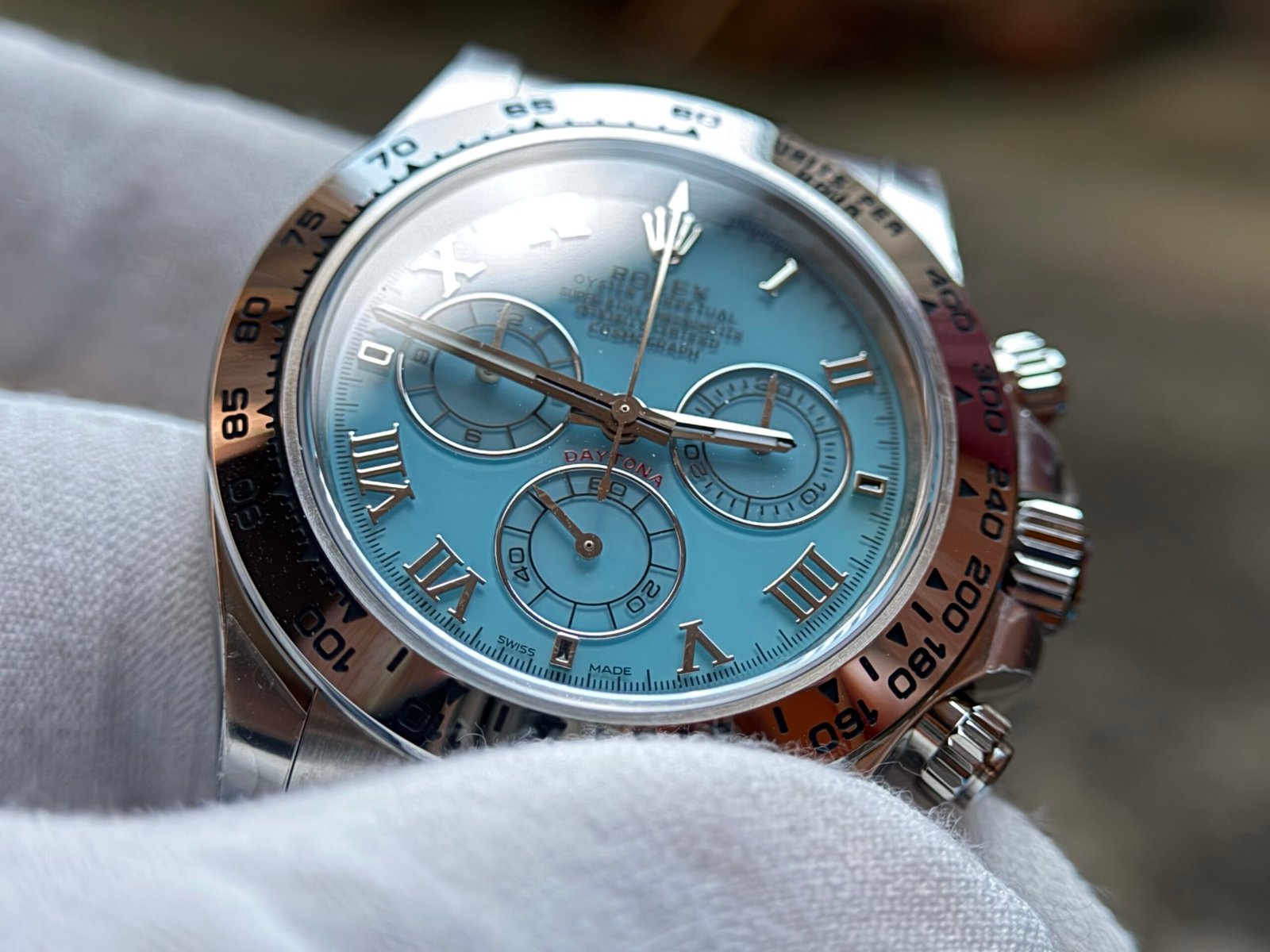 Daytona 116519 Blue-Beach blue leather DD 4130 - Image 4