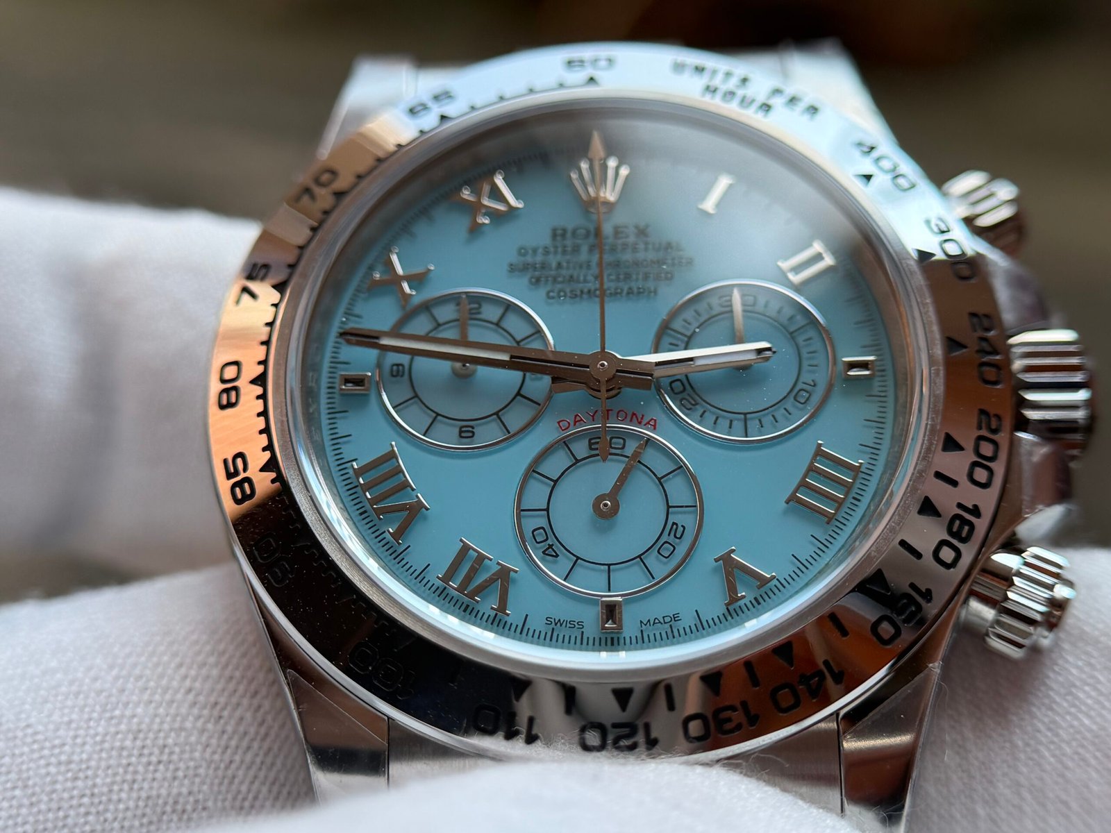 Daytona 116519 Blue-Beach blue leather DD 4130 - Image 8