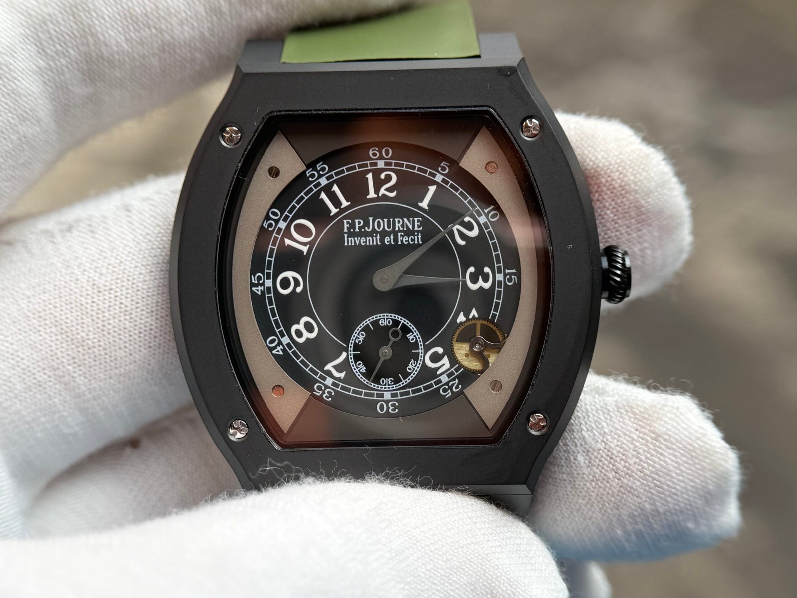 F.P.Journe quartz watch information upgrade titanium case 74.2 grams - Image 14