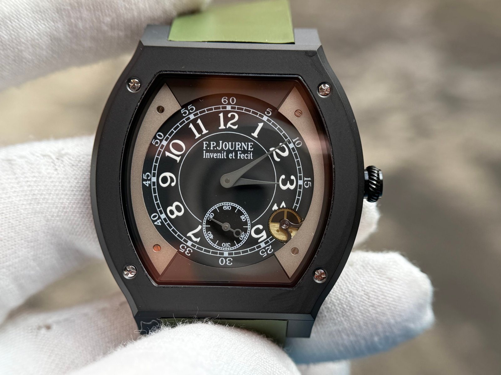 F.P.Journe quartz watch information upgrade titanium case 74.2 grams - Image 5